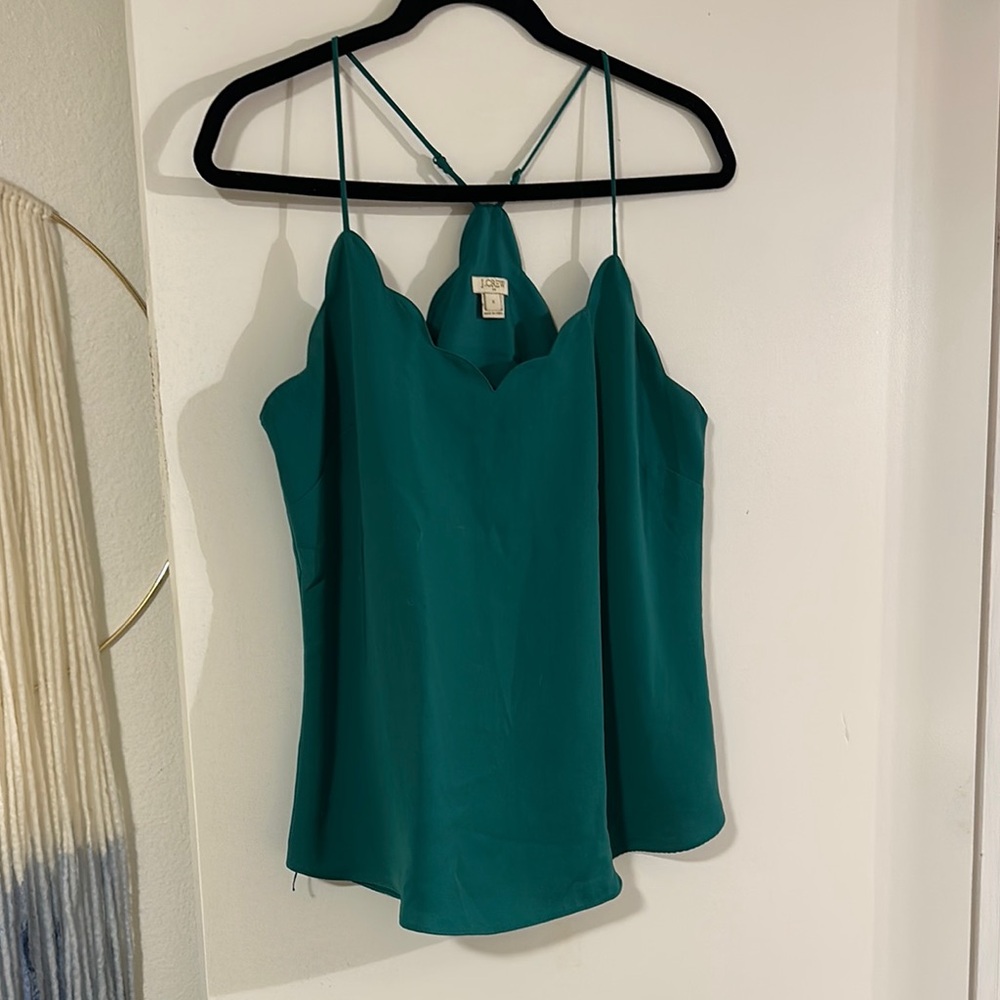 JCREW Scalloped Camisole tank